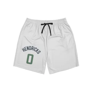 Utah Jazz Taylor Hendricks White  Unisex Shorts